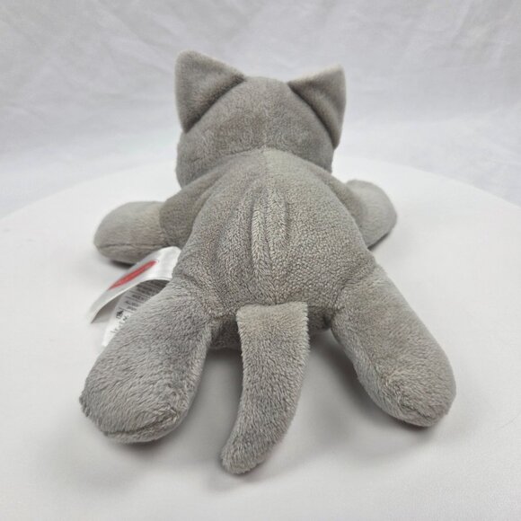 Melissa & Doug 9” Cat Plush Gray Kitty Laying Down Stuffed Animal Toy - Picture 3 of 8